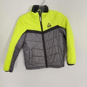 Gerry Kid's Winter Jacket Reflective Size Small Neon Yellow Seasonal Jacket